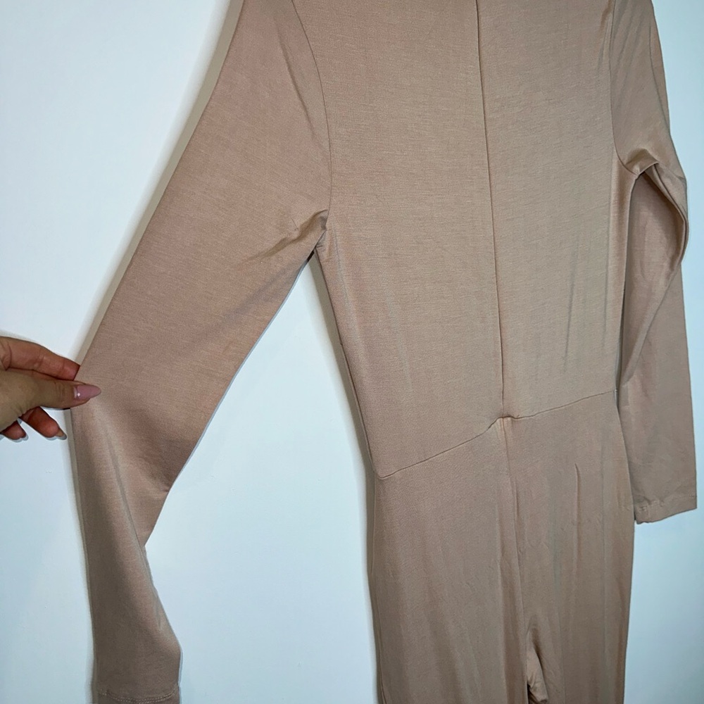 JLUXLABEL Chic Nude Jumpsuit - Picture 11 of 16